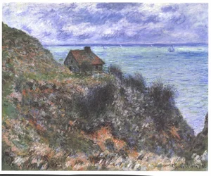 Hütte des Zollwächters bei Pourville